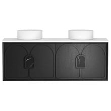 Laguna MKII 1500mm Wall Hung Double Vanity with Solid Surface Countertop